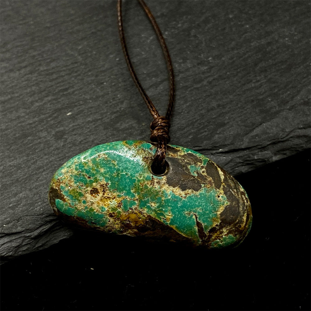 Focused Wealth Concentrate Turquoise Pendant