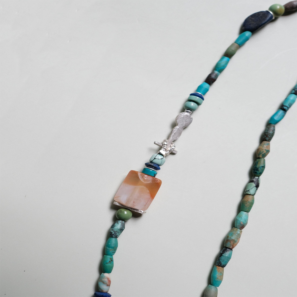 Lucky Phoenix Rise Turquoise Necklace