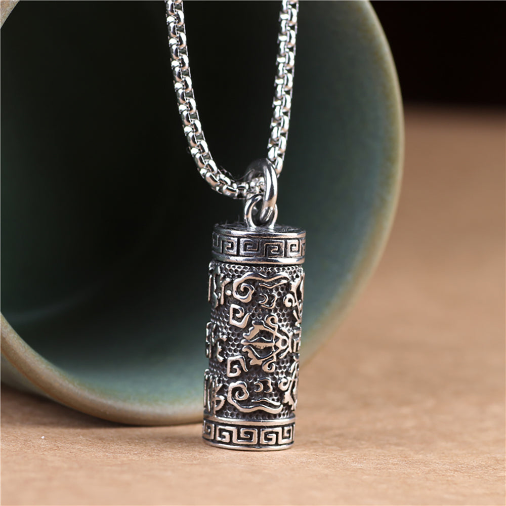 Guardian Totem Titanium Steel Pendant