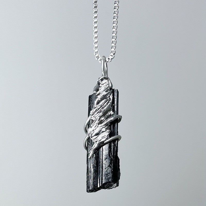 Keeper of Balance Black Tourmaline Pendant