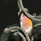 Serenity Shield – Labradorite Copper Wire-Wrapped Pendant for Tranquil Energy Pendant