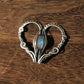 Heart of Labradorite – Love & Protection Silver Wire-Wrapped Pendant