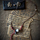 Tibetan Guardian Yak Bone Necklace