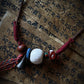 Tibetan Guardian Yak Bone Necklace