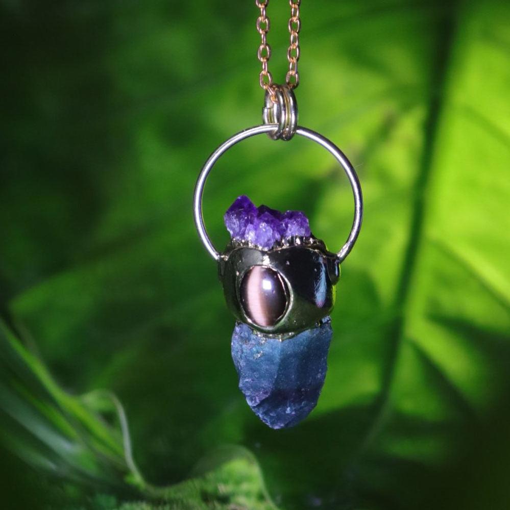 Freedom Lucky Breeze Fluorite Pendant