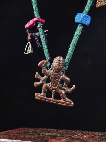 Tibetan Thokcha Vajra-Hand Guardian Necklace