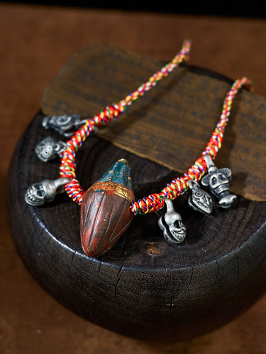 Mystic Nairatmya Medicine-Ash Thokcha Necklace