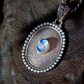 Peace Energy Moonstone Healing Sterling Silver Pendant