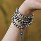 Sacred Prosperity Tibetan Silver & Turquoise 108 Mala Necklace