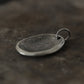 Eternal Bond Sterling Silver Fingerprint Pendant