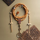 Tibetan Prosperity Mala Necklace