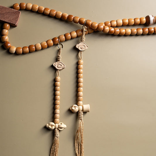 Tibetan Prosperity Mala Necklace