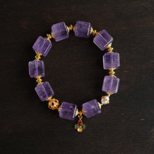 Celestial Blessing Harmony Amethyst Bracelet