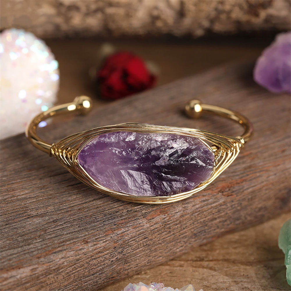 Soulful Essence Glow Amethyst Bracelet