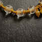 Opulence Wealth Stream Clear Quartz Bracelet