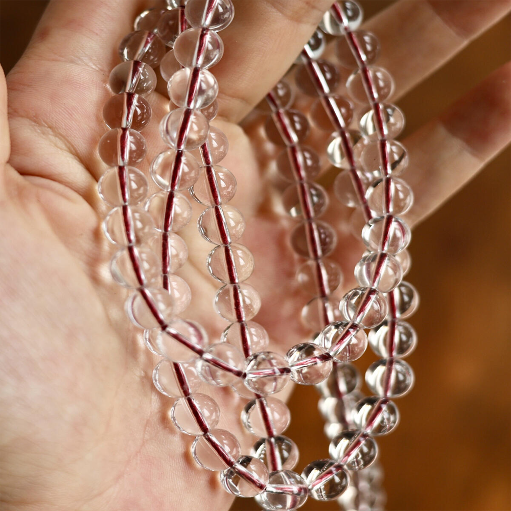 Calm Reflection Path Clear Quartz Bracelet