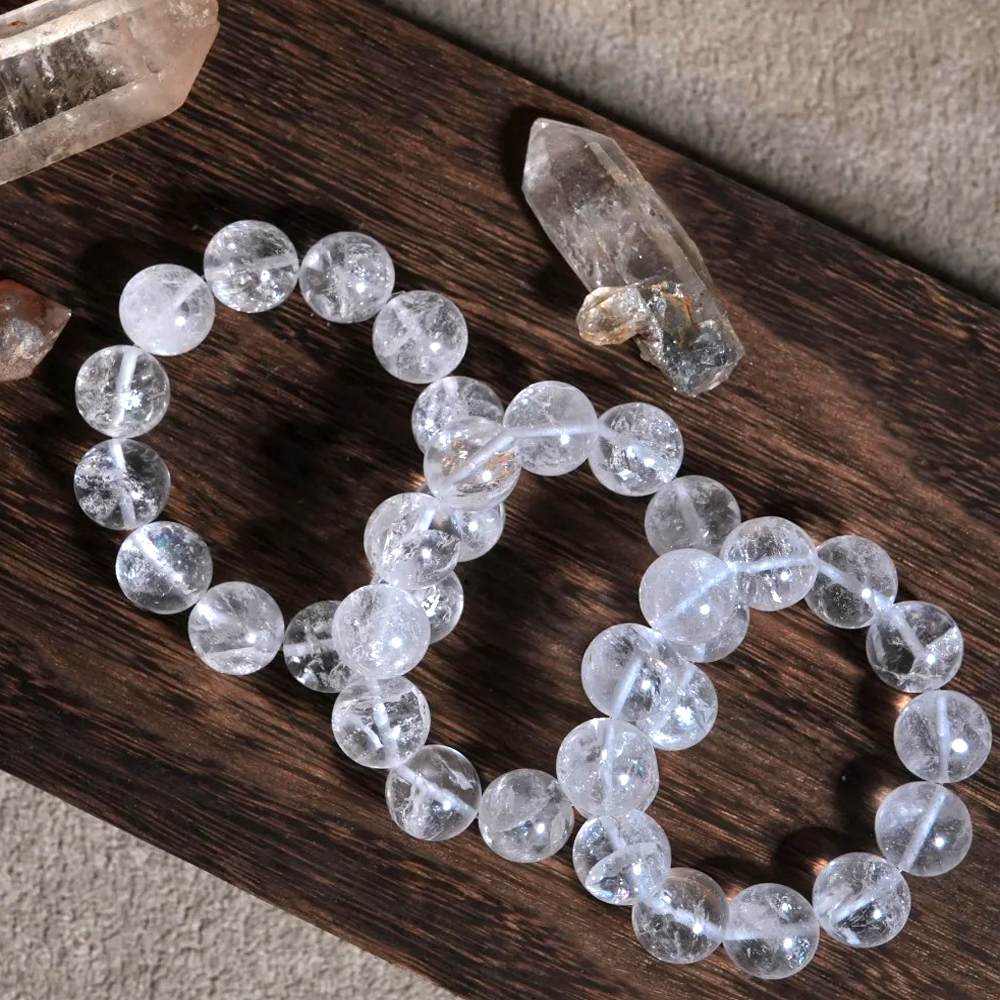 Soul's Restorative Pulse Clear Quartz Bracelet