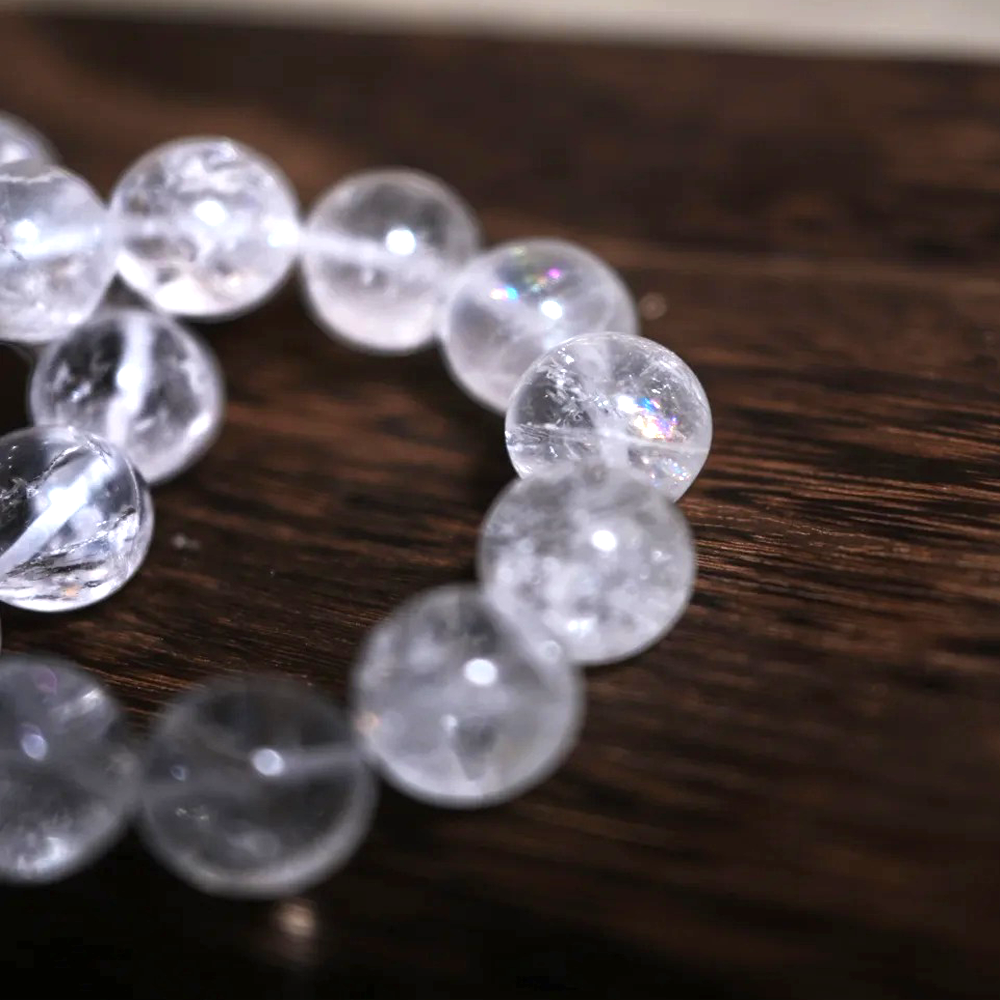 Soul's Restorative Pulse Clear Quartz Bracelet