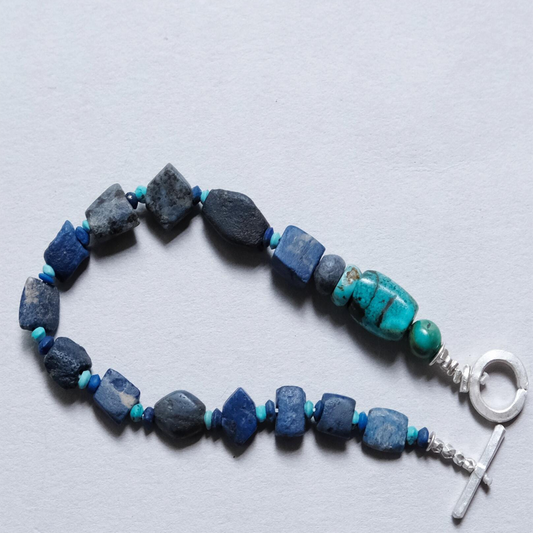 Fierce Radiance Lapis Lazuli Bracelet