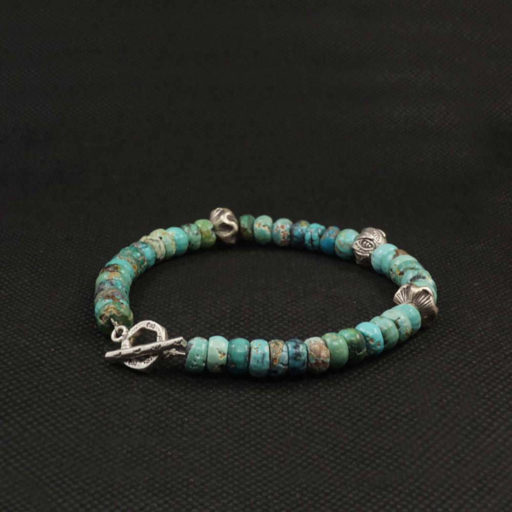 Wealth Turquoise Empowerment Bracelet