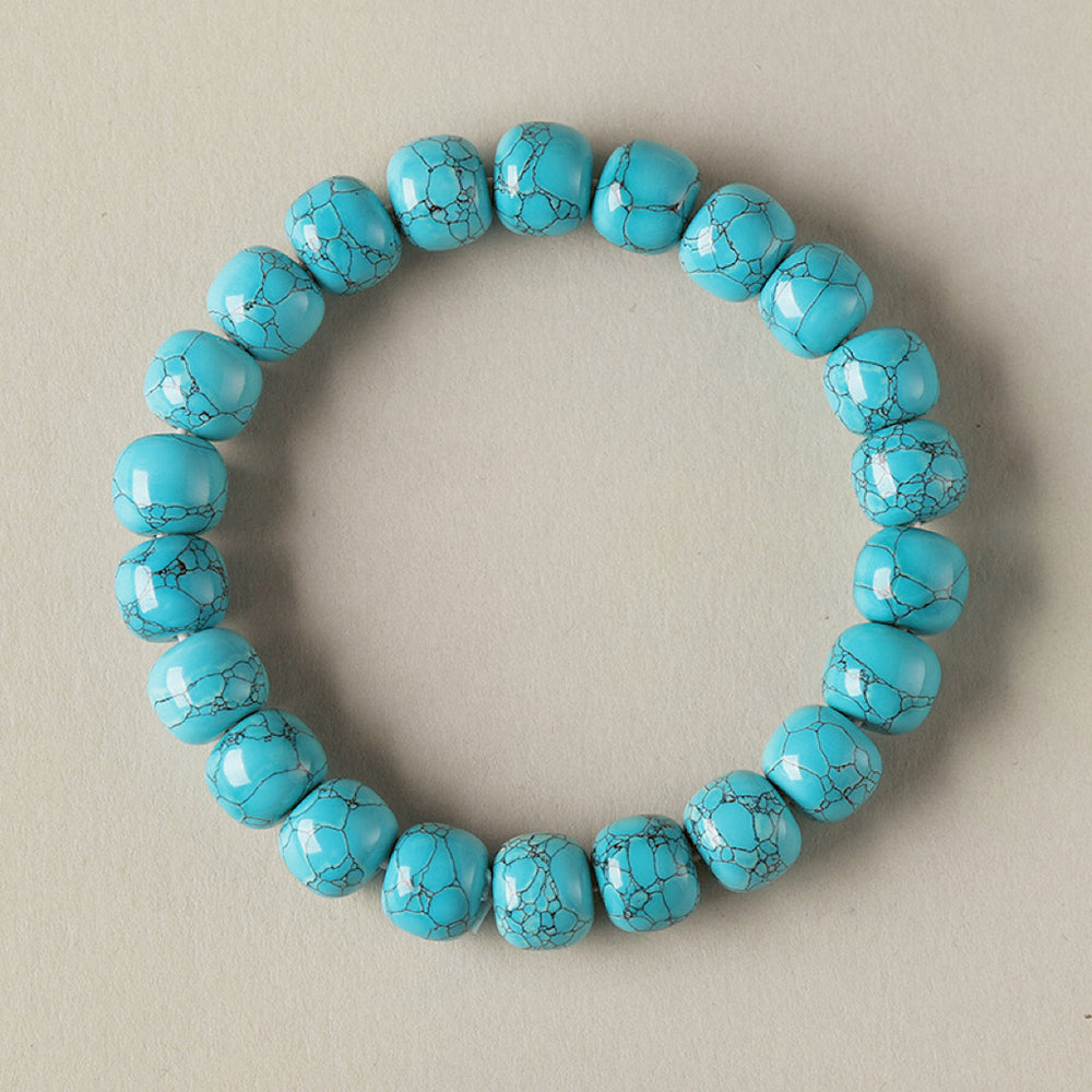 Tranquility Turquoise Bead Bracelet