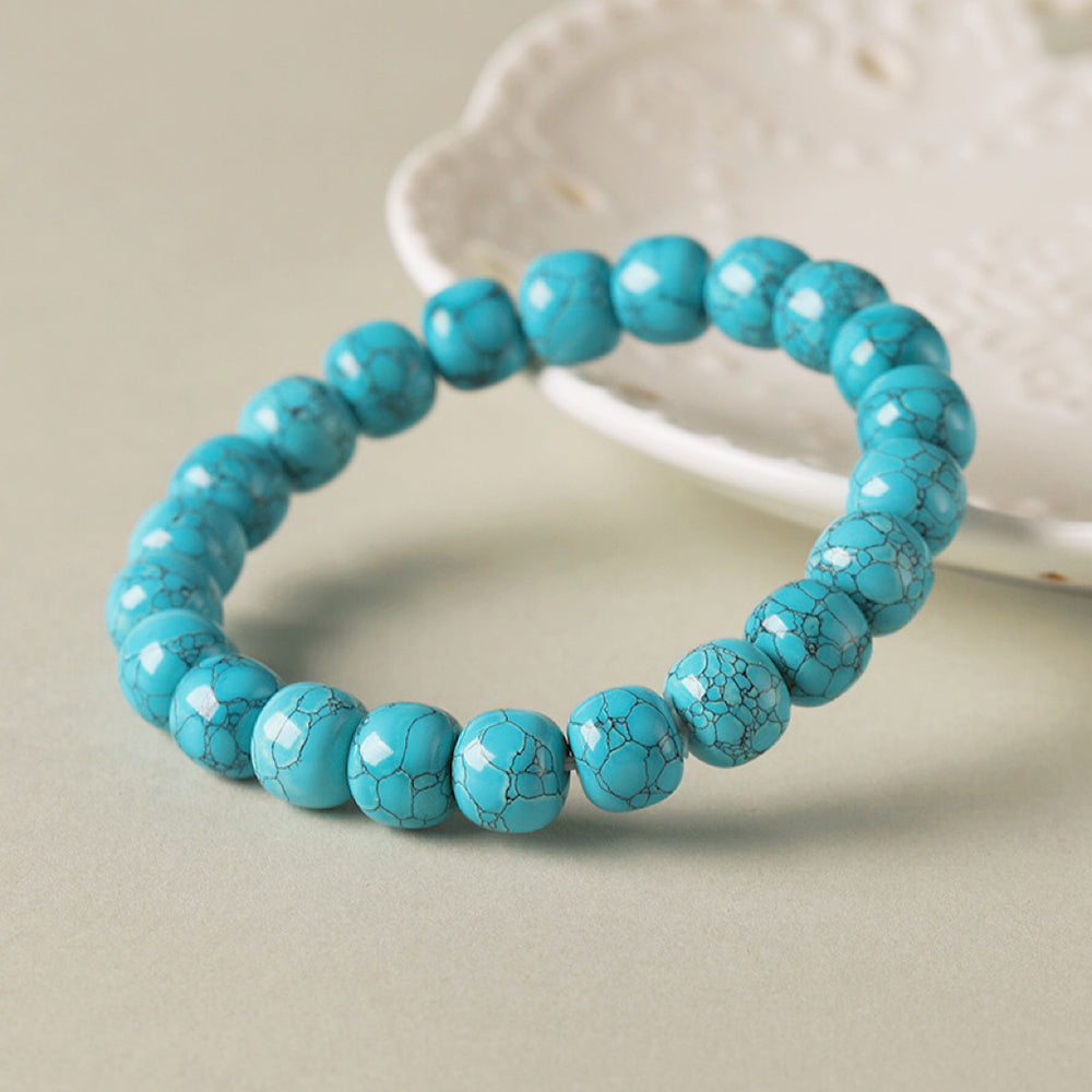 Tranquility Turquoise Bead Bracelet