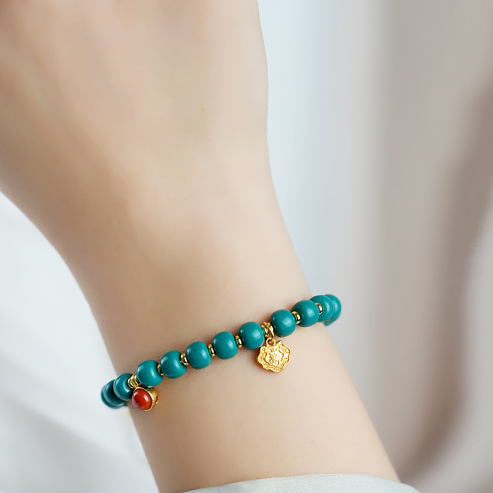 Kailash Energy Wealth Turquoise Bracelet