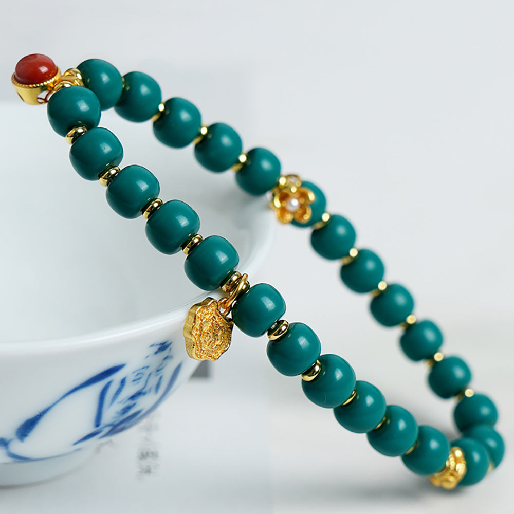 Kailash Energy Wealth Turquoise Bracelet