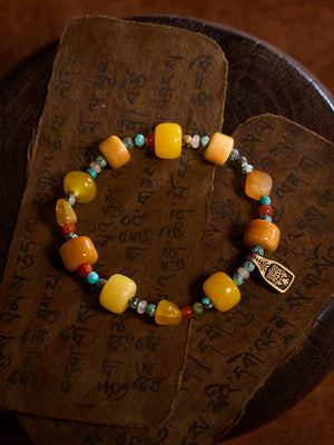 Wealth Protection Zakiram Multi-Stone Bracelet