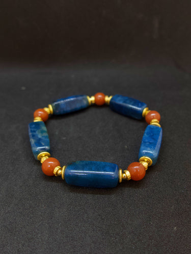 Agatized Coral Spiritual Purity Bracelet
