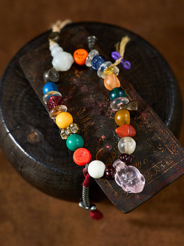 Sacred Power Guru Thokcha Scorpion Celluloid Bracelet