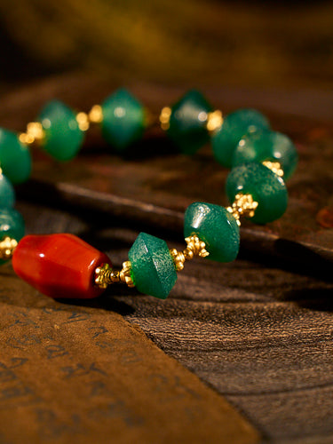 Serenity Radiant Glaze Glass Bracelet