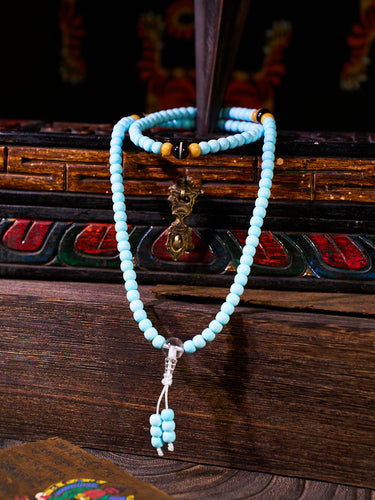 Steady Focus One-Line Agate Magnesite Bracelet