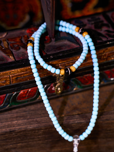 Steady Focus One-Line Agate Magnesite Bracelet