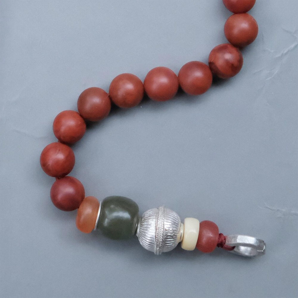 Bond of Serenity South Red Agate Bracelet