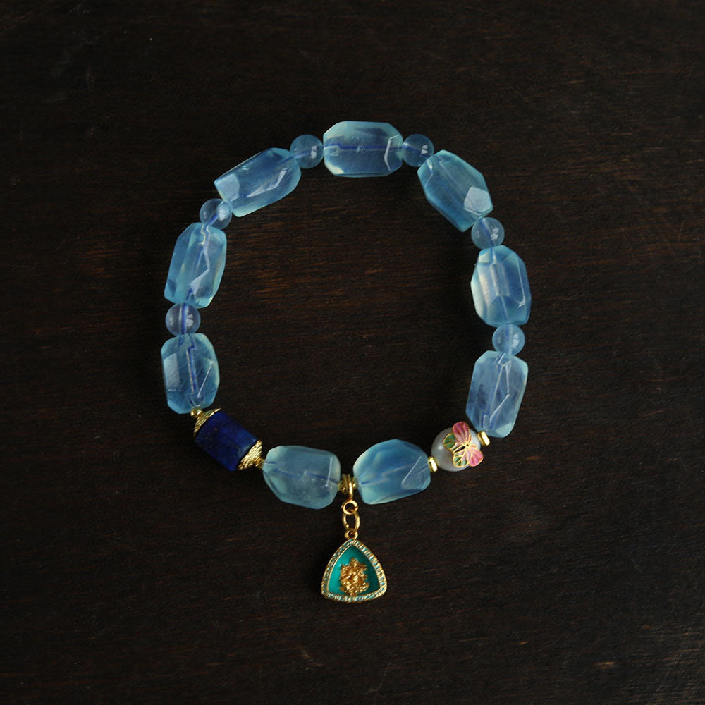 Diverse Wealth Mix Aquamarine Bracelet