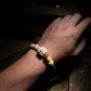 Courageous Spirit Yak Bone & Amber Bracelet by Kailash Energy