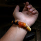 Courageous Spirit Yak Bone & Amber Bracelet by Kailash Energy