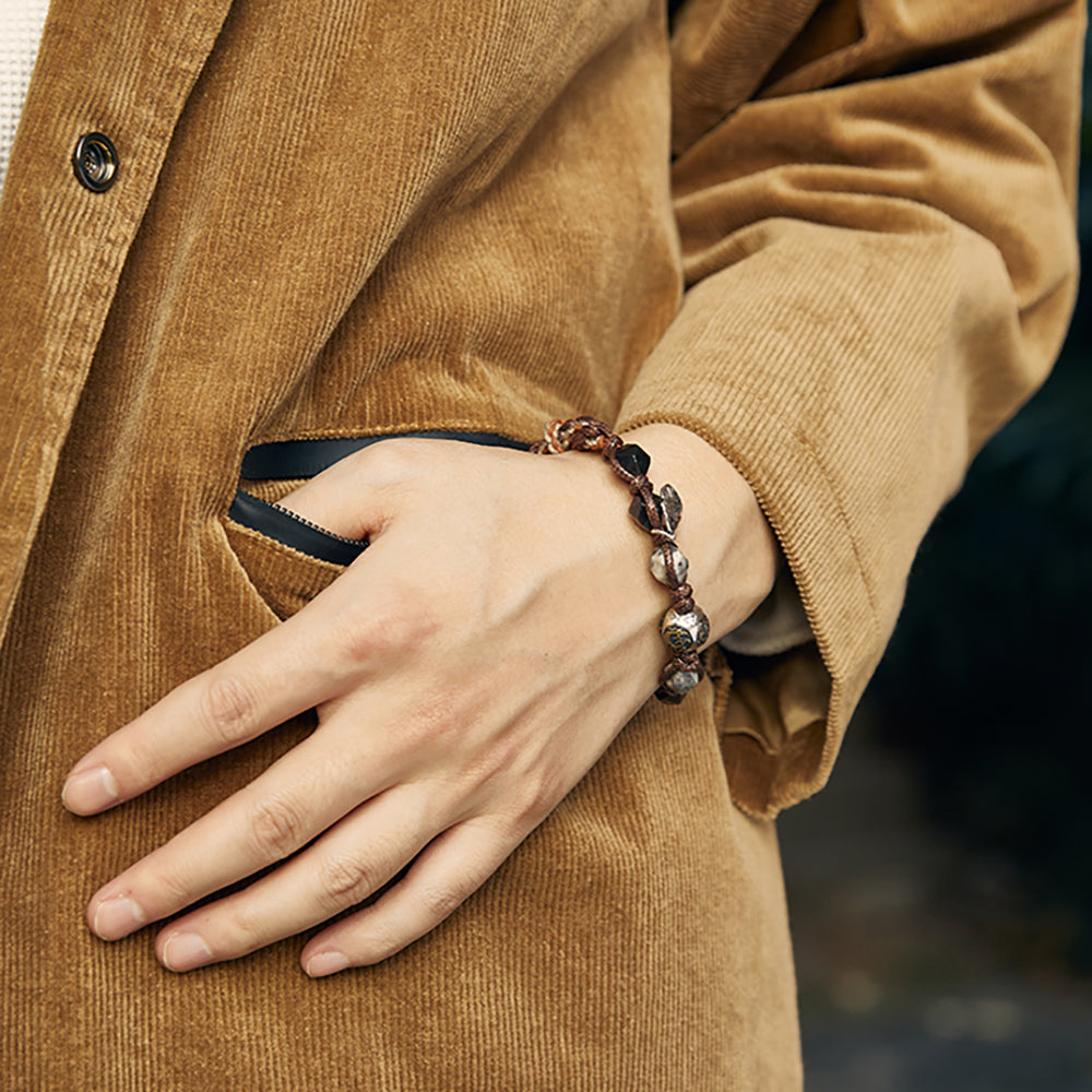 Silver Radiance Prosperity Bracelet