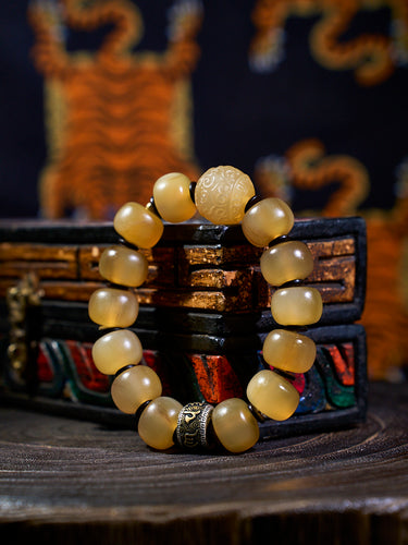 Courageous Spirit Yak Horn Bracelet by Kailash Energy