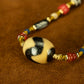 108 Bead Tibetan Dzi Bead Necklace