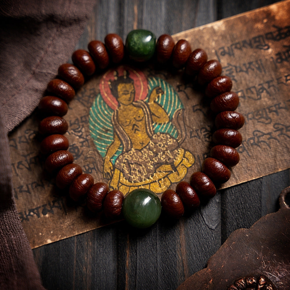 Good Fortune Bodhi Seed Bracelet by Kailash Energy