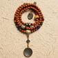 Guardian Bodhi Agate 108 Mala Beads Necklace