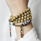 Tranquil Balance Dzi Bodhi Agate Bracelet