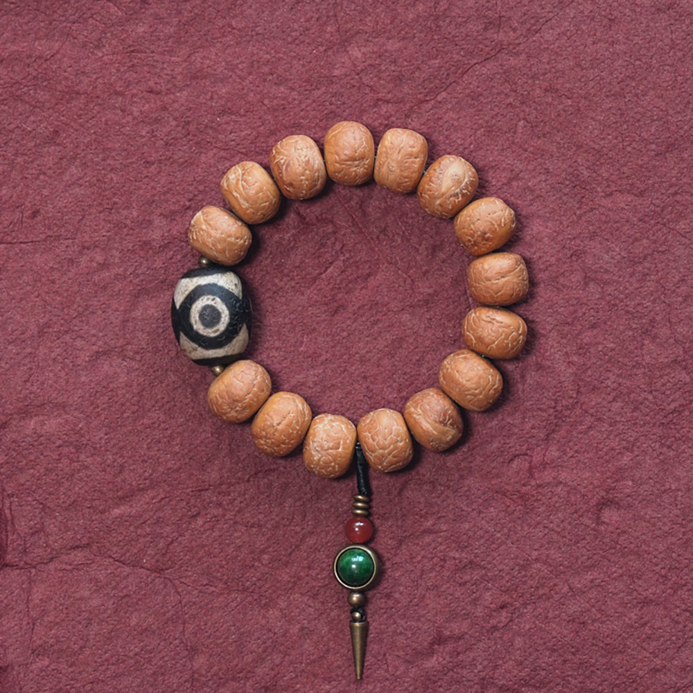 Prosperity Bodhi Dzi Wealth Bracelet