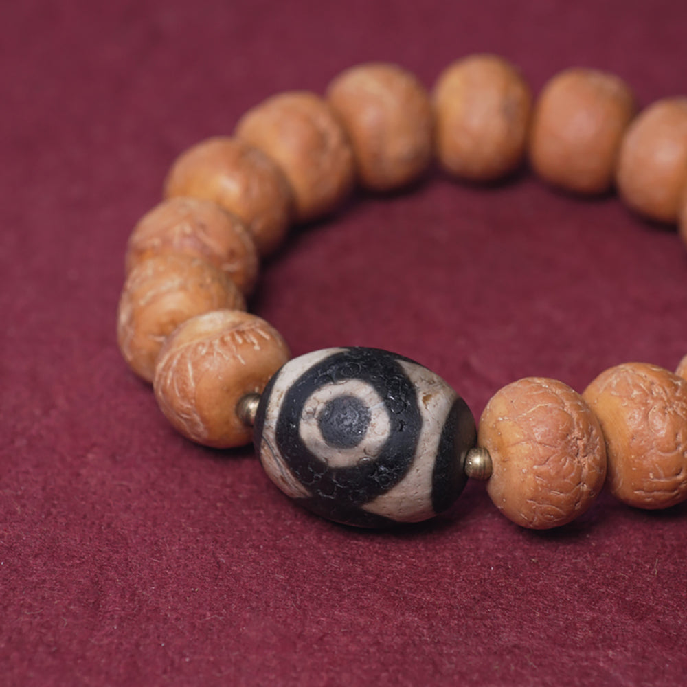 Prosperity Bodhi Dzi Wealth Bracelet