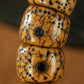 108 Beads Vintage Tibetan Bodhi Seed Bracelet with Turquoise & Silver Accents