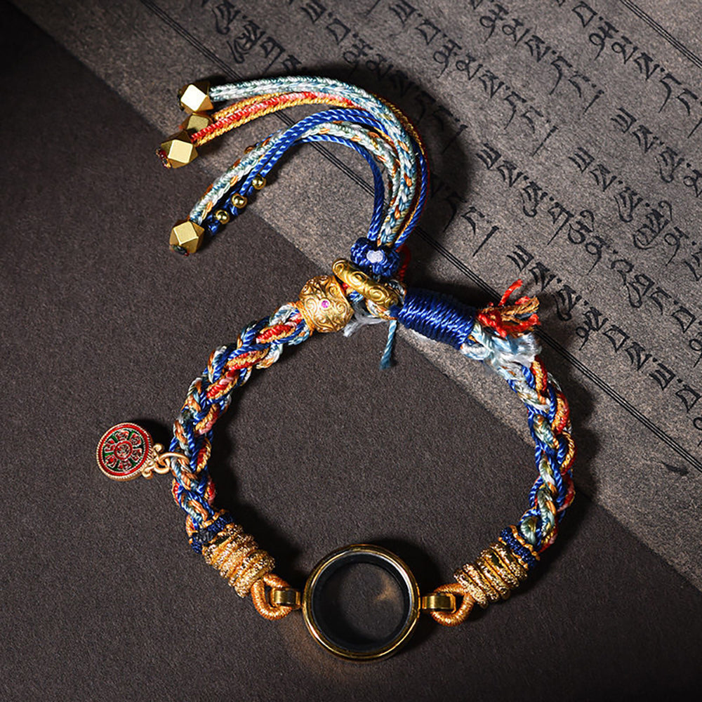 Prosperity Weave Tibetan Tanka Bracelet