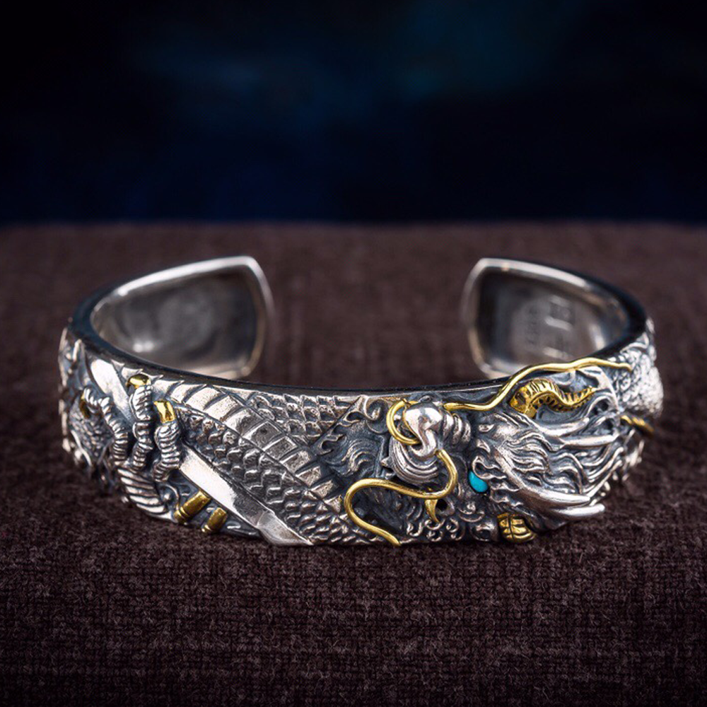 Barrier of Strength Brass Bracelet