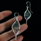 Nautilus Echo Clear Quartz Sterling Silver Earrings